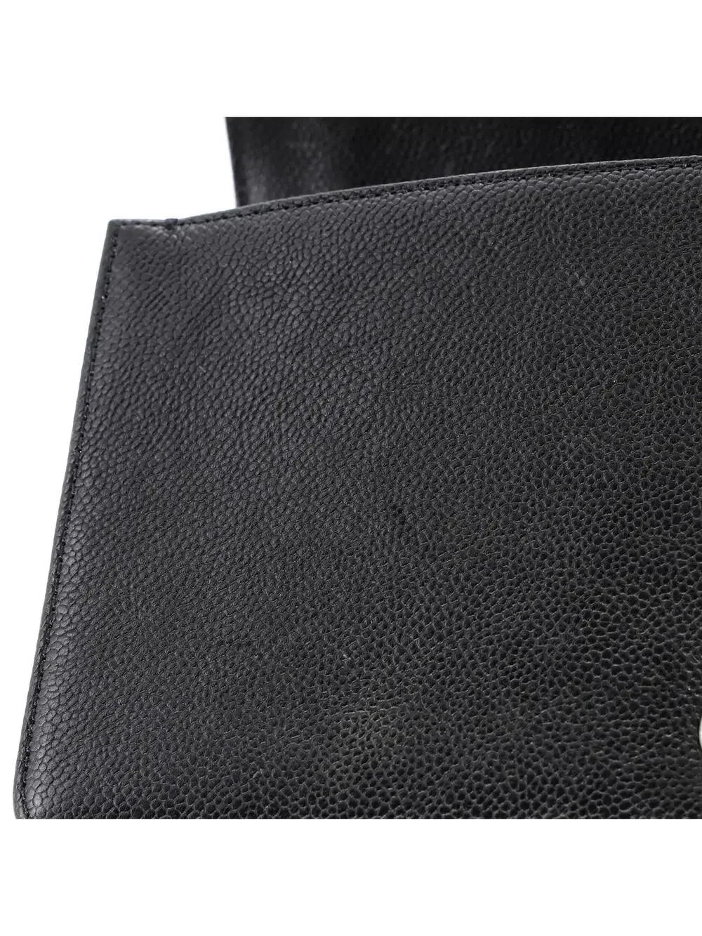 Chanel Boy Flap Bag Quilted Caviar Old #241423C49B